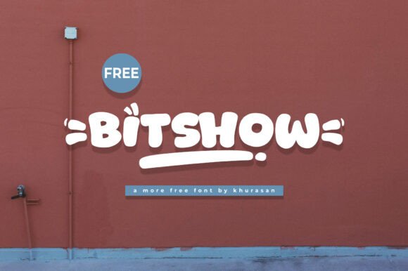 Bitshow: A Modern Display Font for Digital Creativity