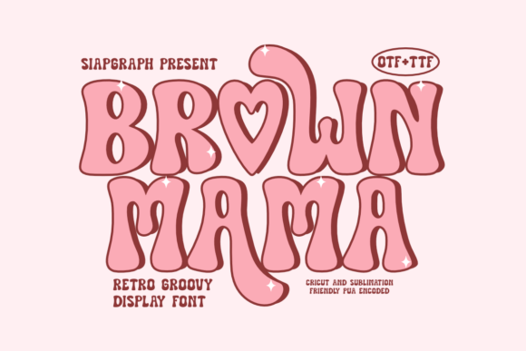 Brown Mama Display Font for Bold Web Designs