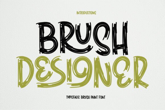 Brush Designer: A Friendly Handwritten Font for Modern Branding