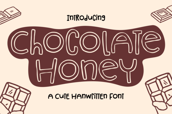 Chocolate Honey: A Handwritten Font for Warm Editorial Design