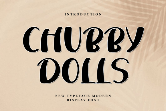 Chubbydolls: A Festive Font for Branding Magic