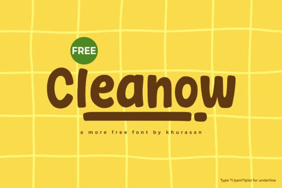 Cleanow Font for Modern Branding and Professional Design