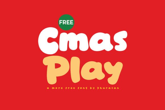 Cmas Play: A Modern Display Font for Eye-Catching Designs
