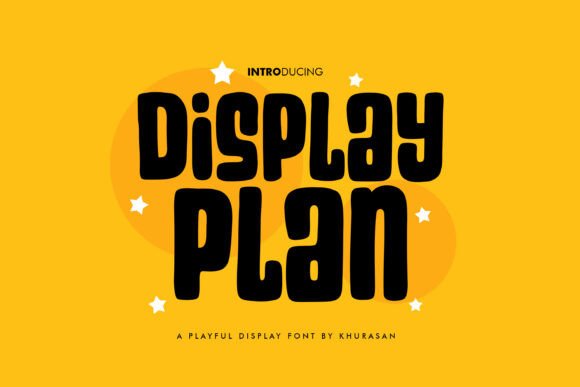 Display Plan Font for Polished Branding and Creative Projects