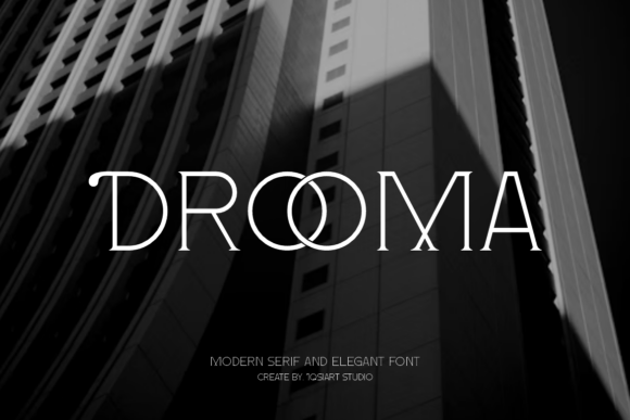 Drooma: The Elegant Display Font for Modern Branding