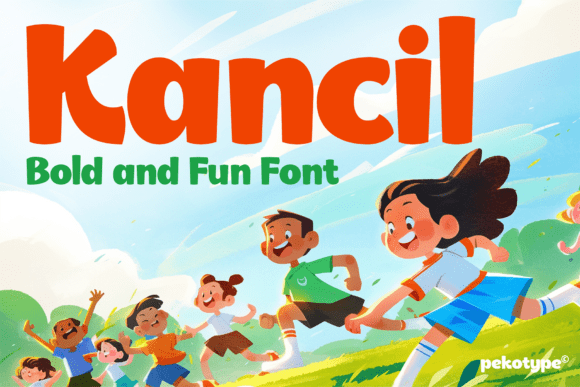 Kancil Font: A Bold Display Font for Creative Projects