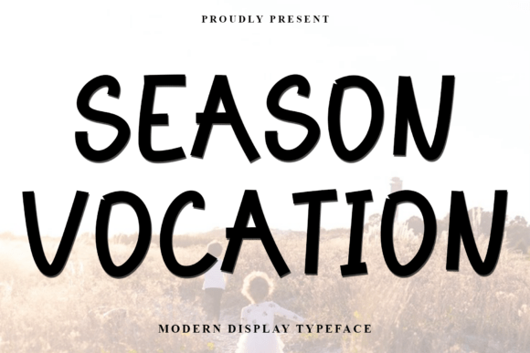 Season Vocation: A Festive Typeface for Digital Creativity