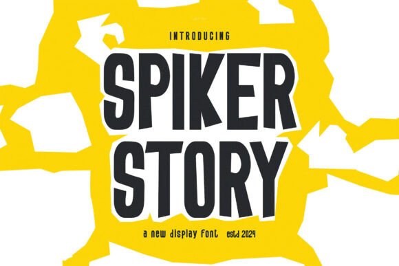 Spiker Story: A Warm and Clear Display Font for Modern Publishing