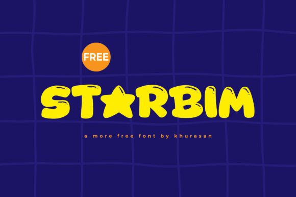 Starbim: A Modern Font for Digital Creativity
