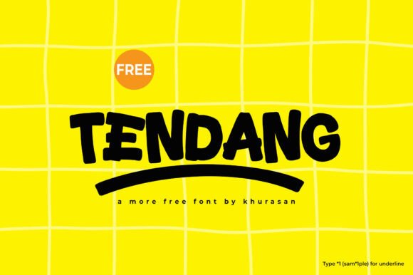Tendang Font for a Polished and Memorable Brand Look